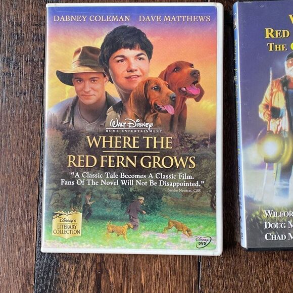 Where the red fern grows 1 and 2 DVD movie set - Picture 2 of 5